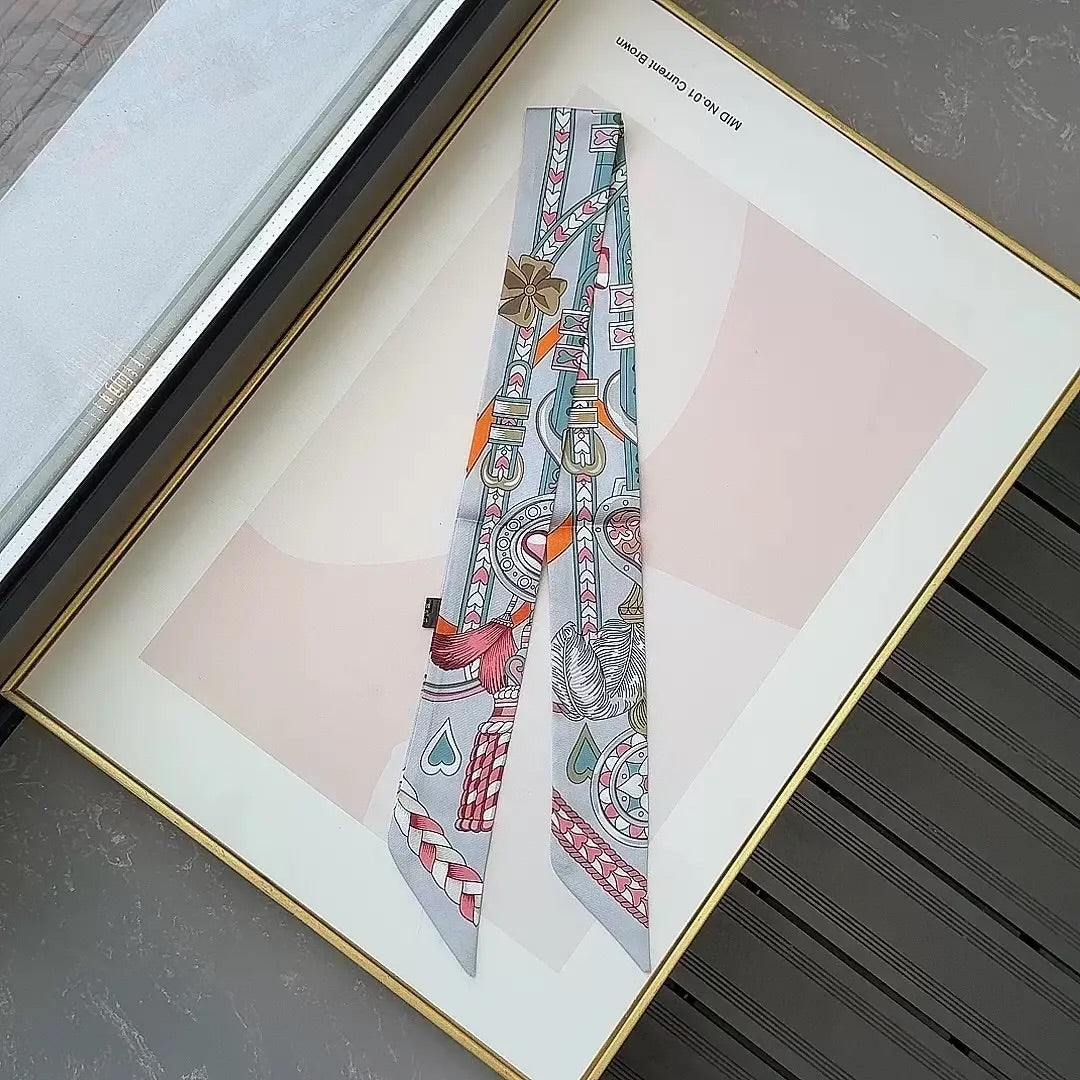 Heart Icon Twilly Scarf