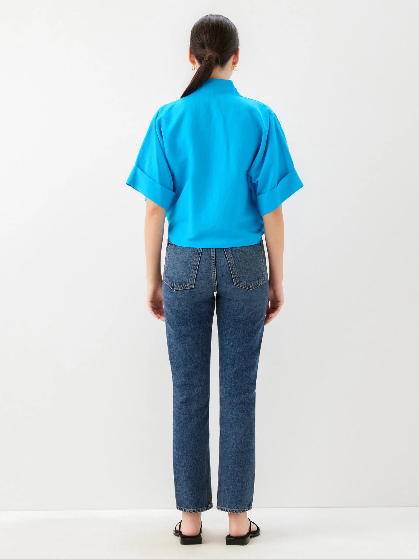 Janice Tie-Front Top
