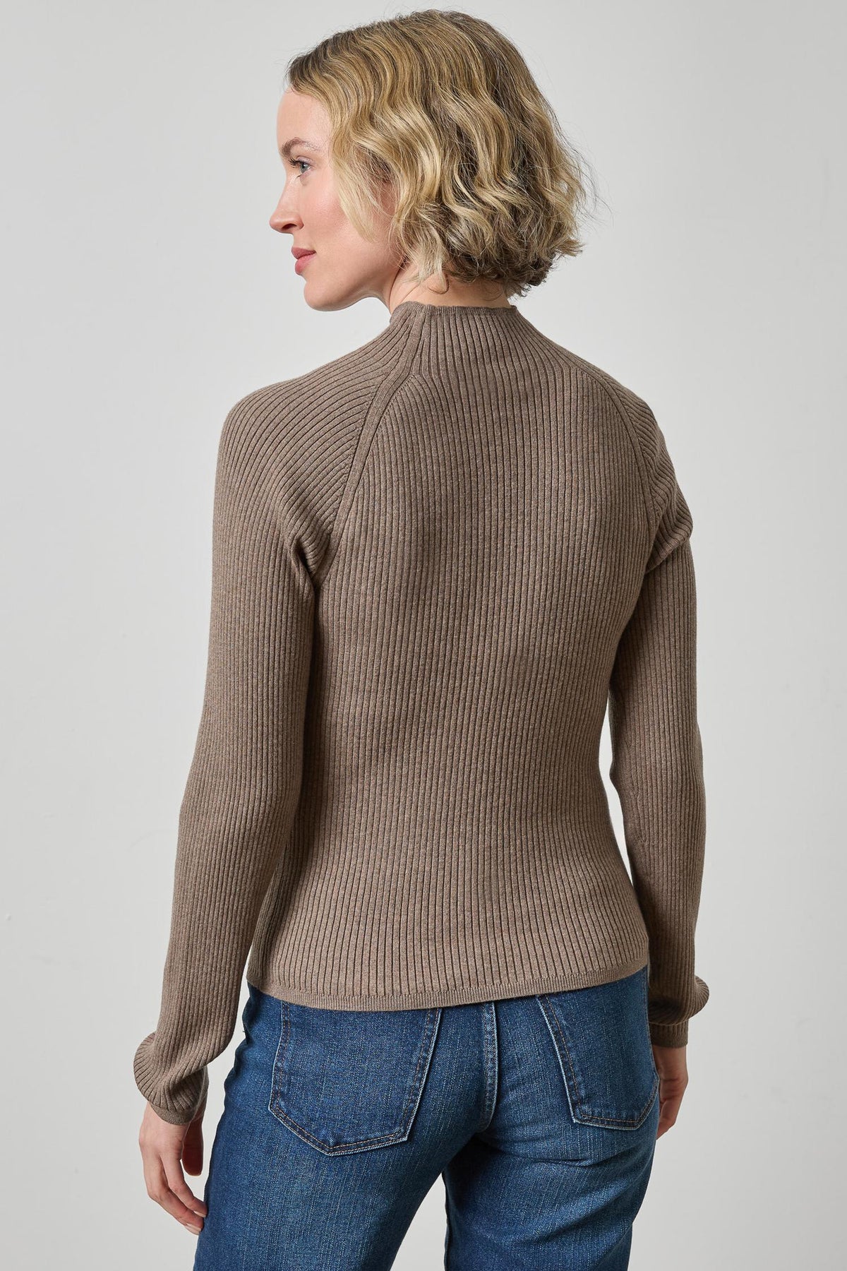 Button Neck Sweater