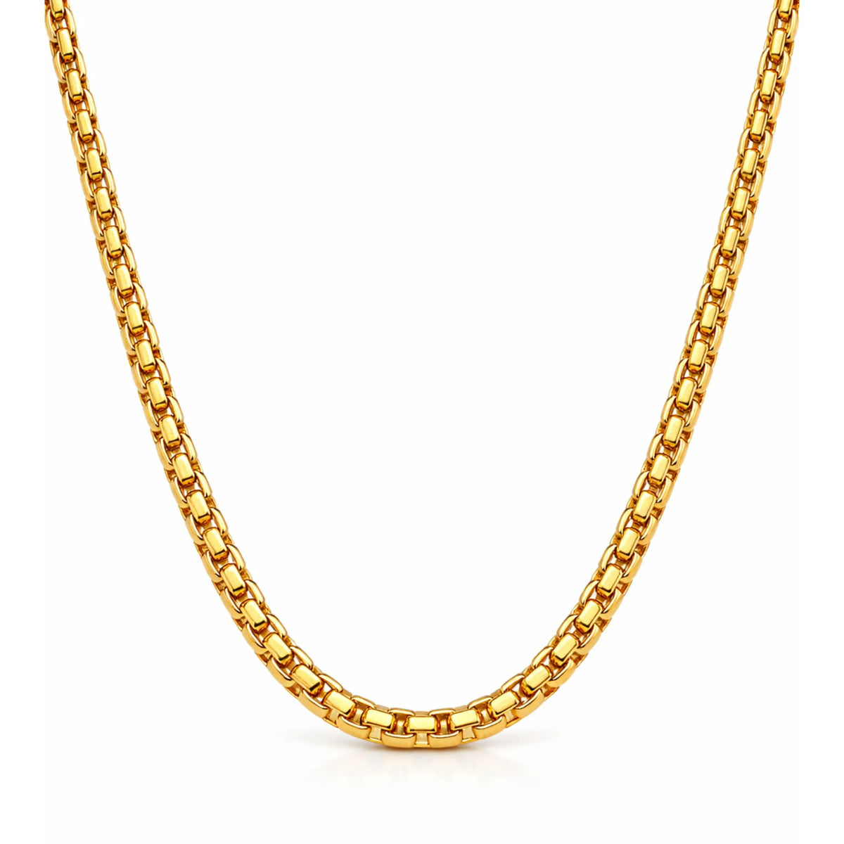 Sylvie Round Box Chain Necklace