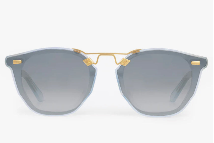 Beau Nylon Powder Blue 18K Mirrored