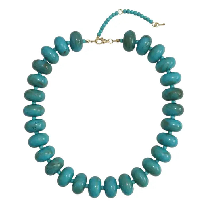 Marlan Chunky Beaded Necklace