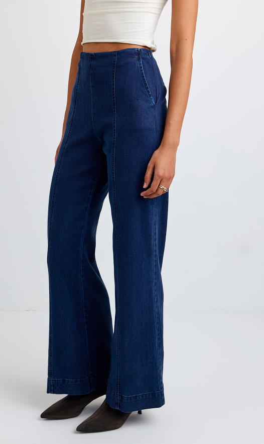 Side Zip Vintage Jean