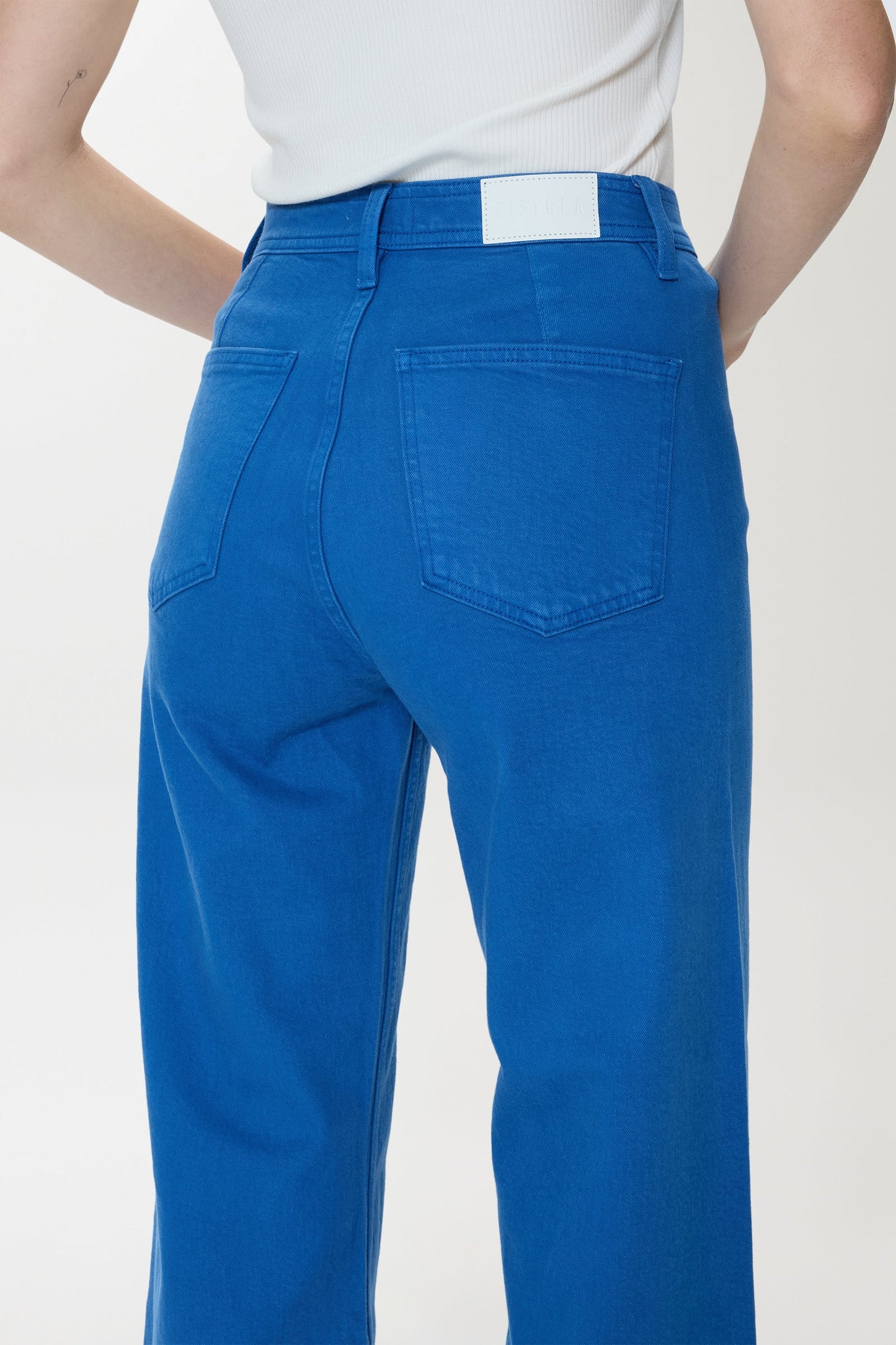 Penny Crop High Rise Wide Leg