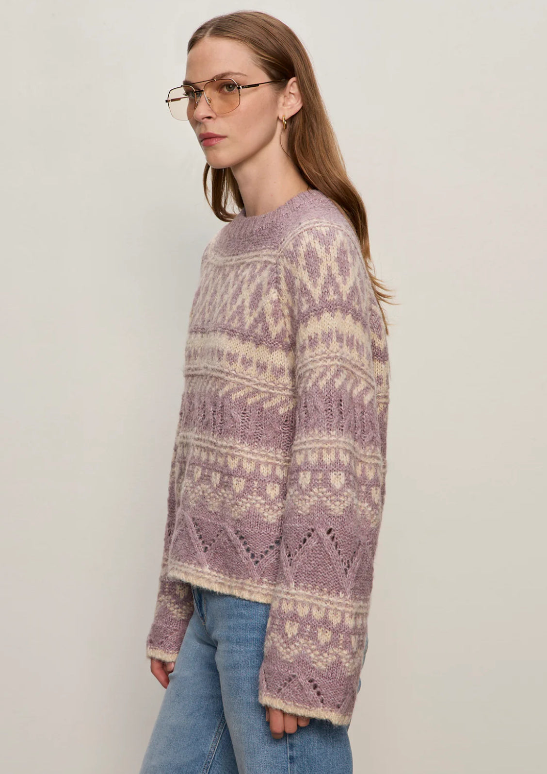 Fairisle Crew Neck Sweater