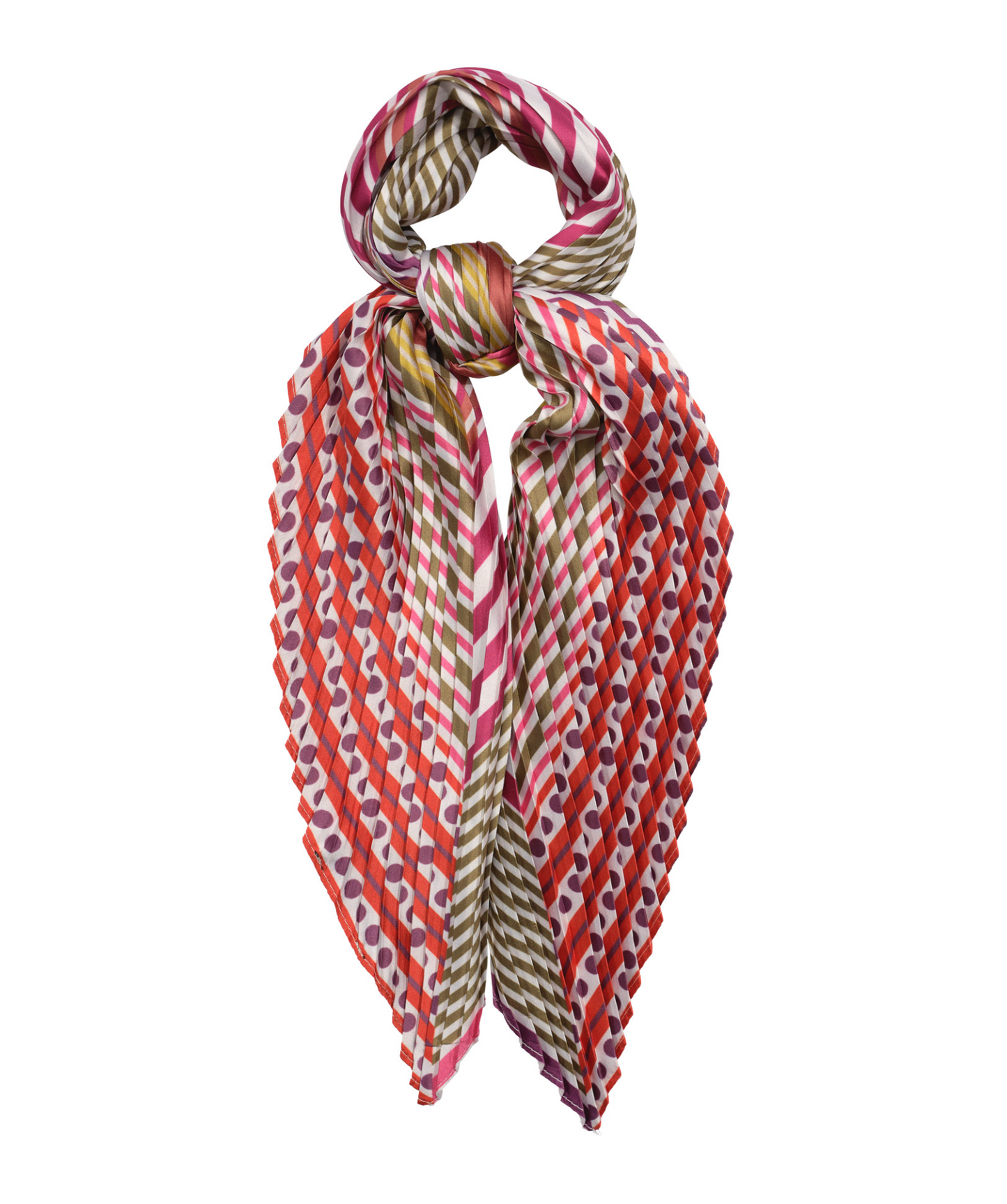 Downtown Pleated Diamond Bandana
