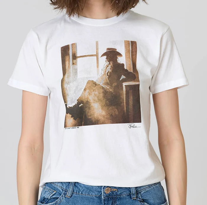 Mushie Tee White