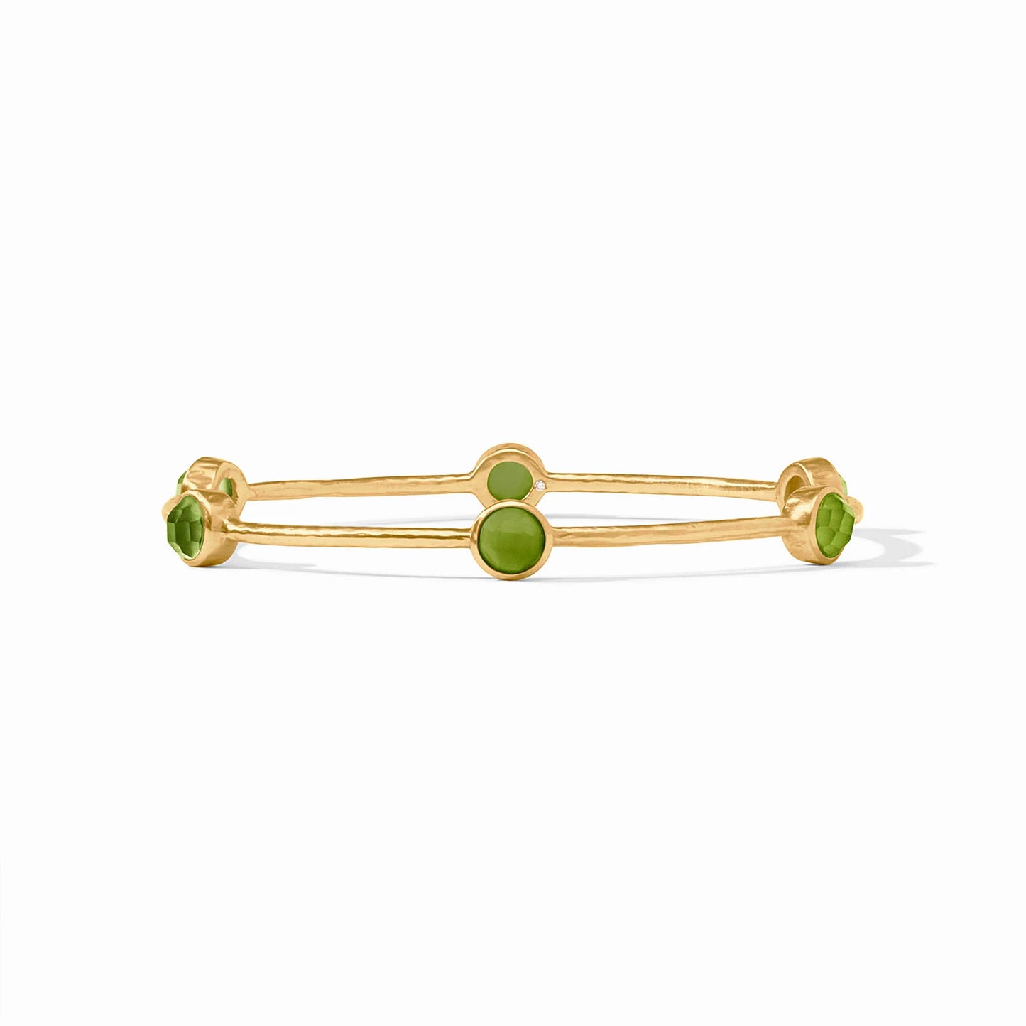 Milano Luxe Bangle - Iridescent Palmetto Green