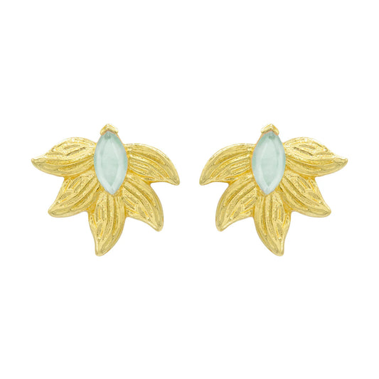 Lili Earrings - Aqua