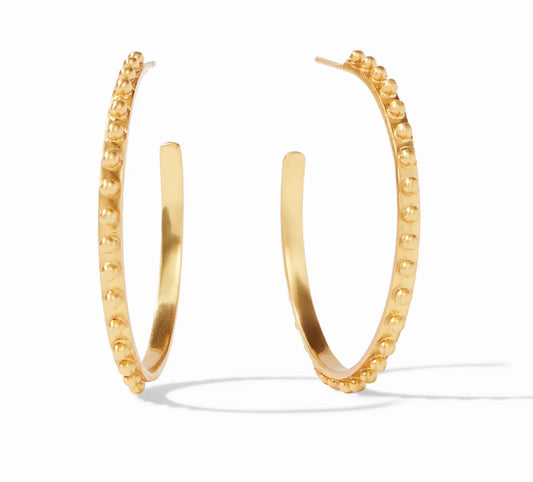 Soho hoop large - Gold