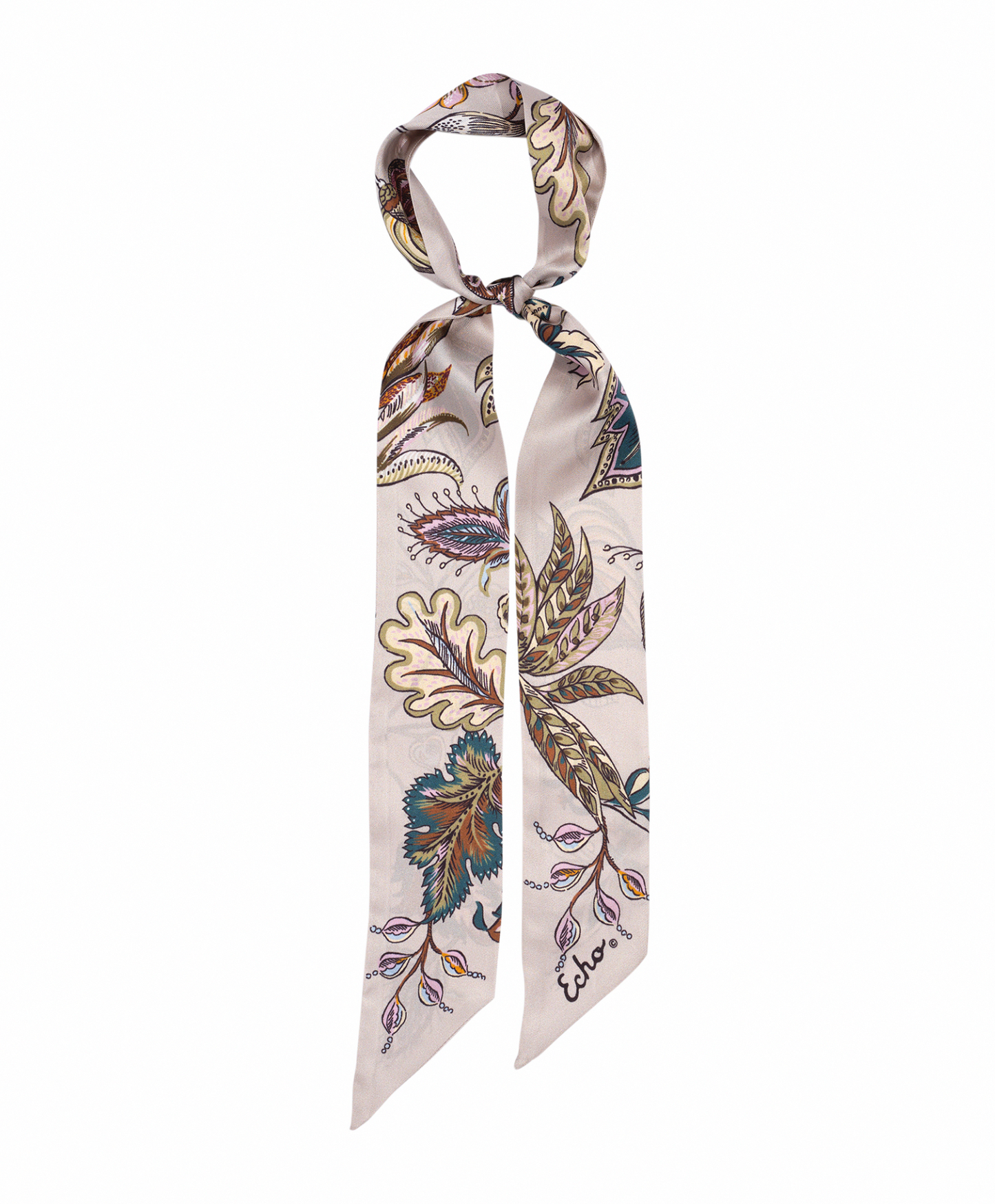 Falling Leaves Ribbon Scarf