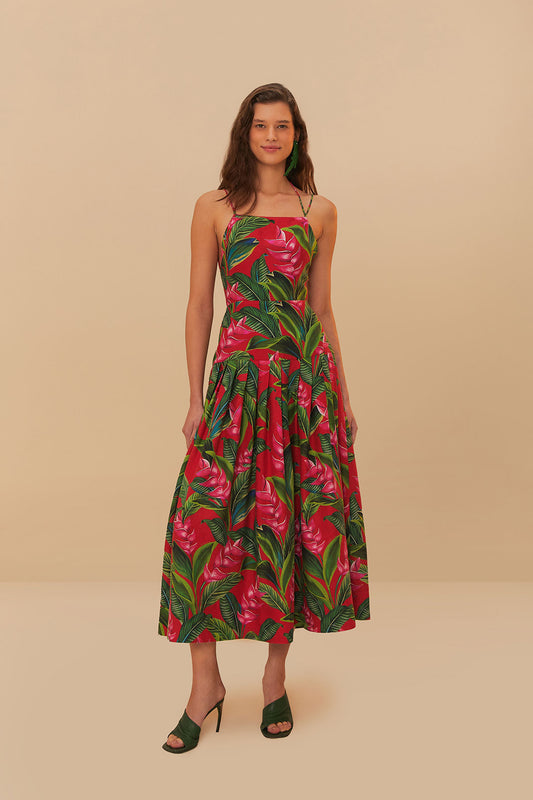 Dream Garden Strappy Maxi
