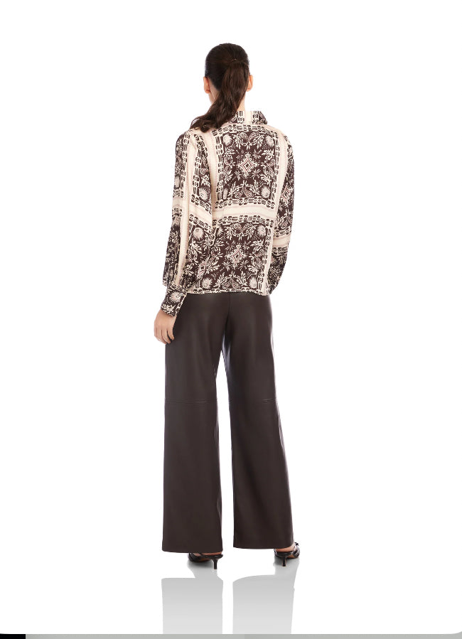 Tess half placket shirt
