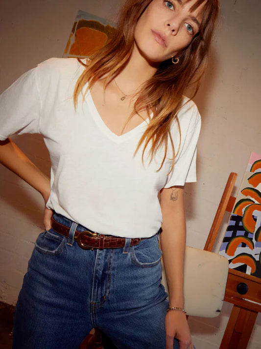 Phoenix Oversized Vneck Tee