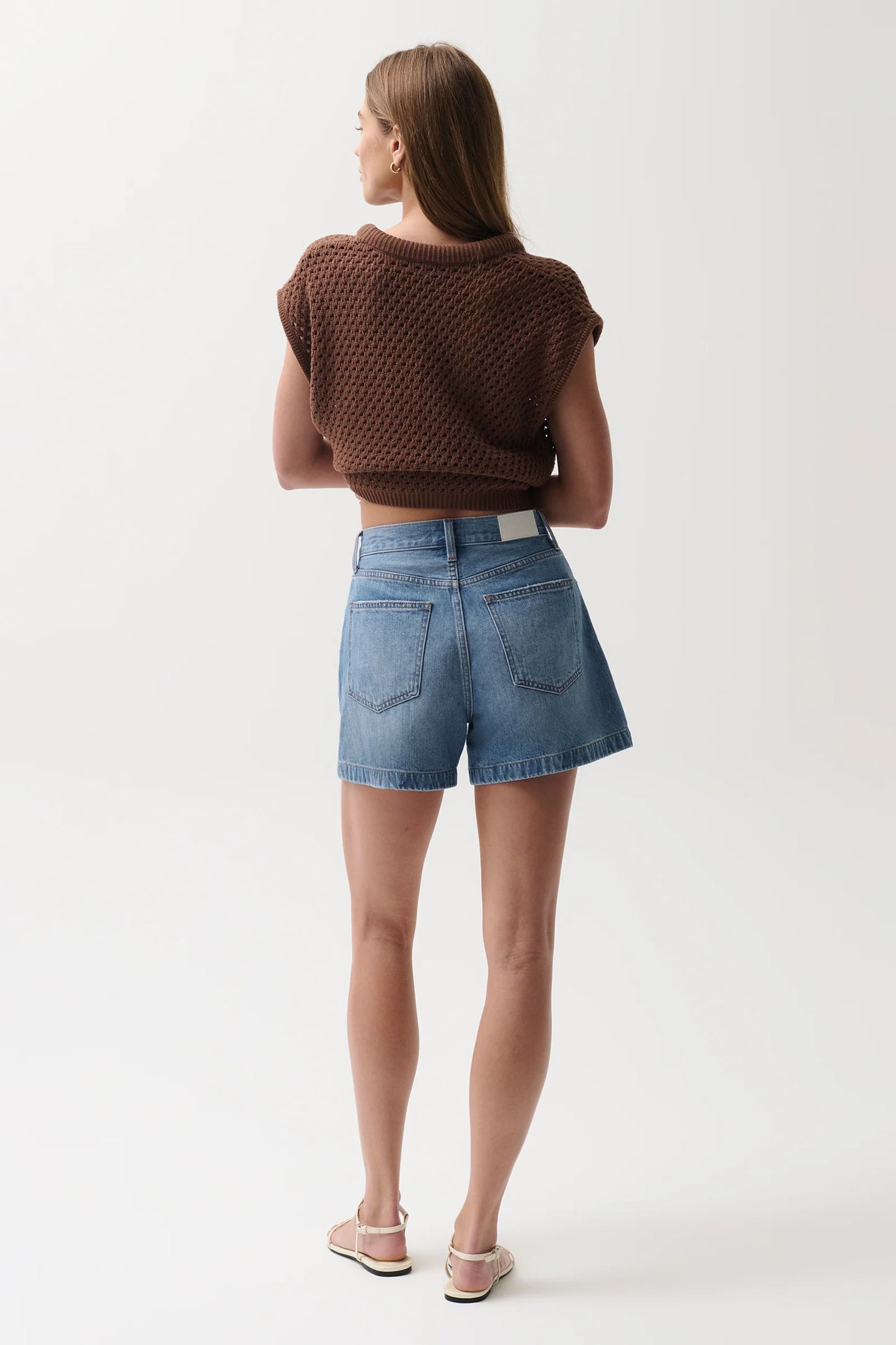 Saige High Rise A-Line Short