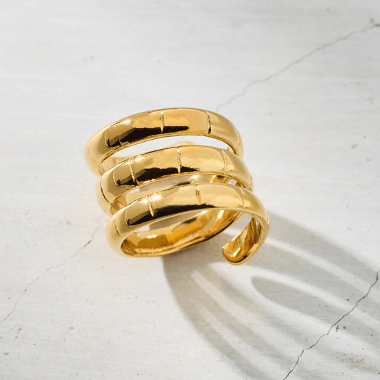 Frankie Spiral Ring