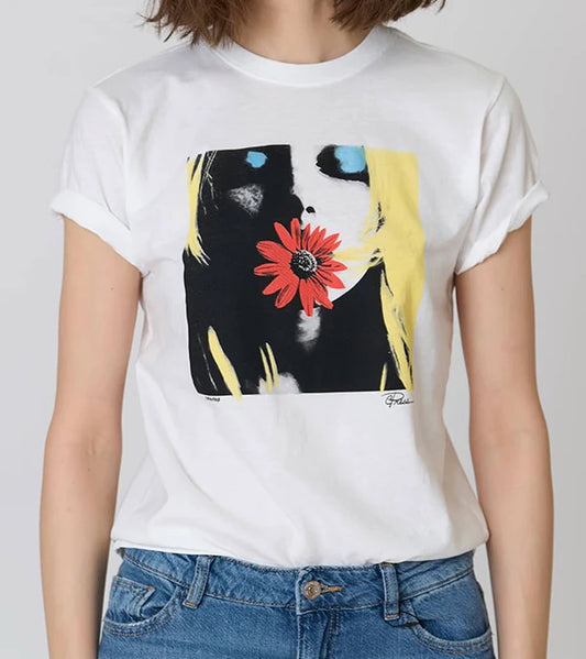 Mushie Tee White