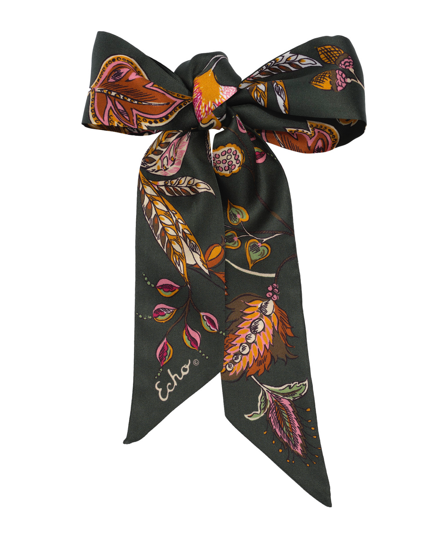 Falling Leaves Ribbon Scarf
