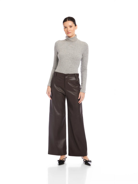 Lara faux leather pants