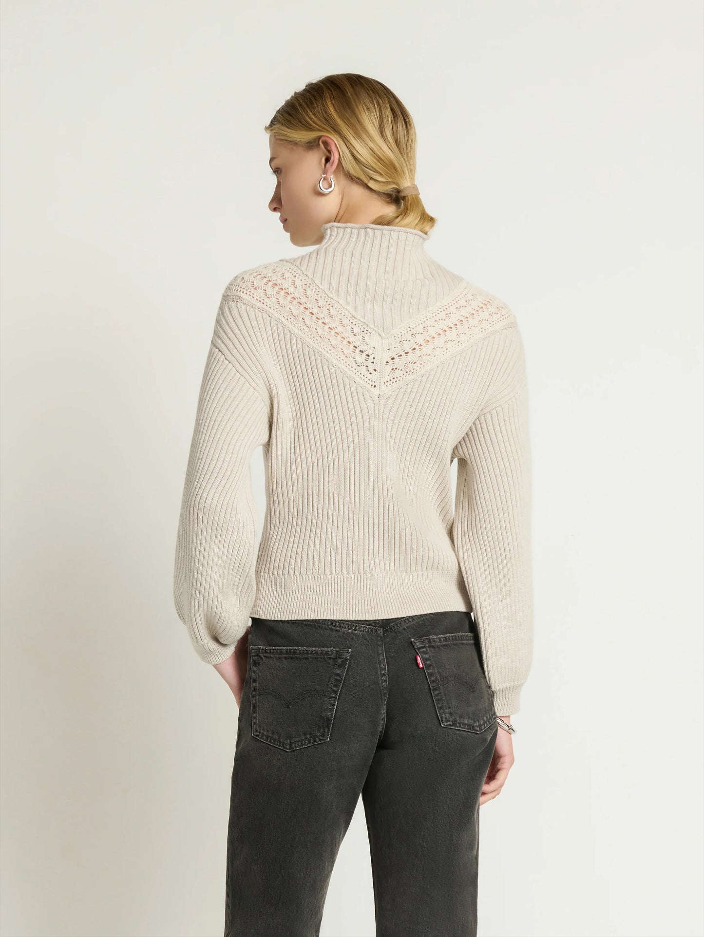 Cassandra Mock Neck Pullover