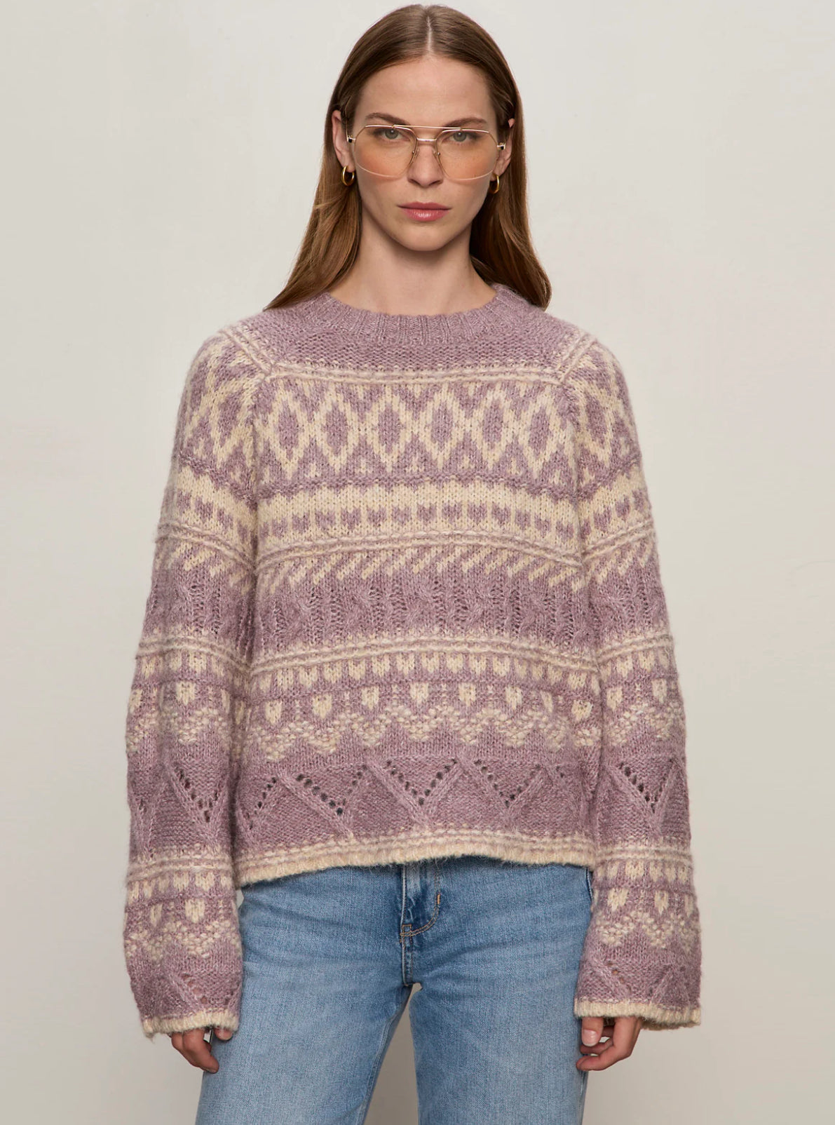 Fairisle Crew Neck Sweater