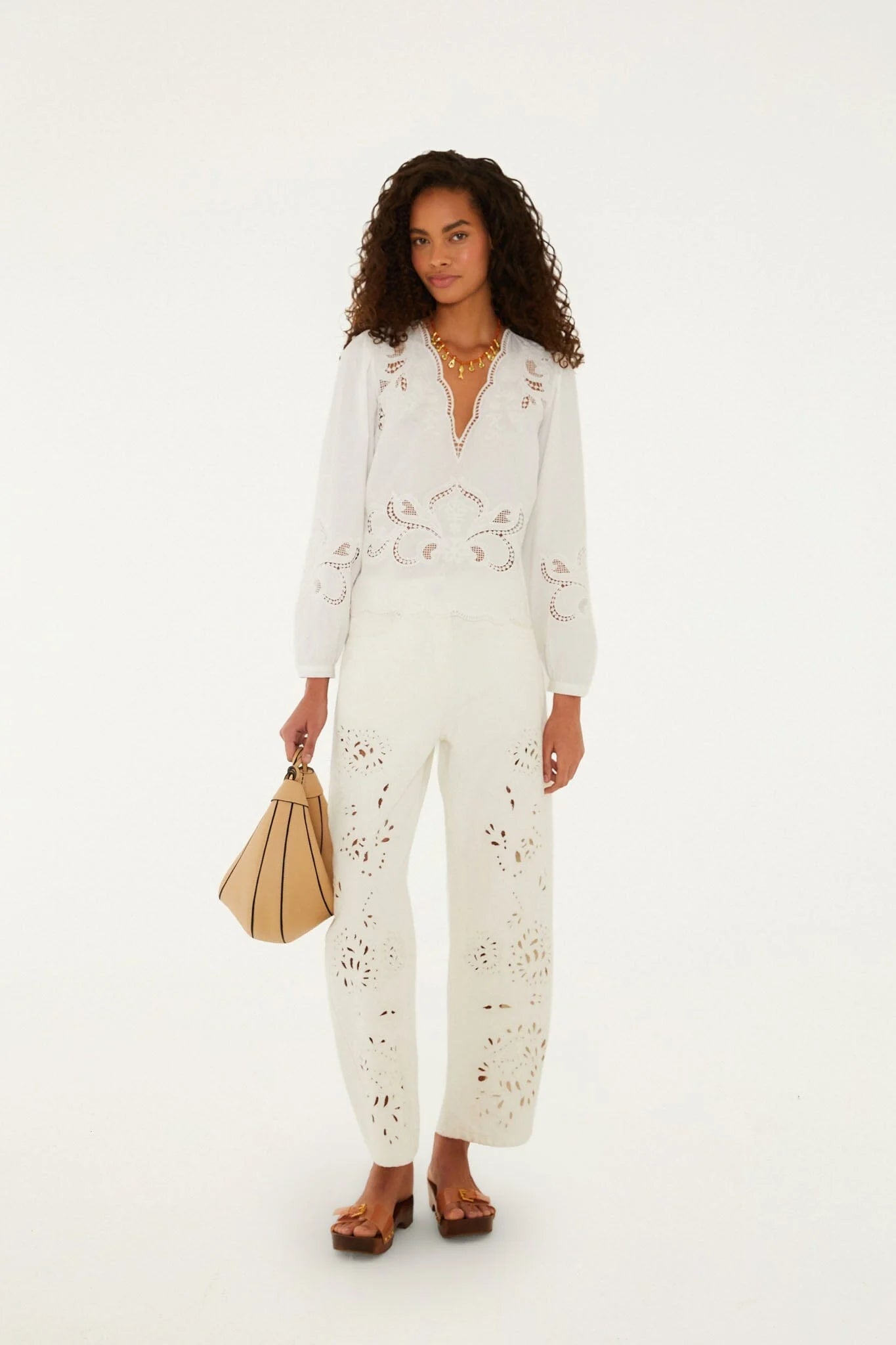 Richelieu White Pants