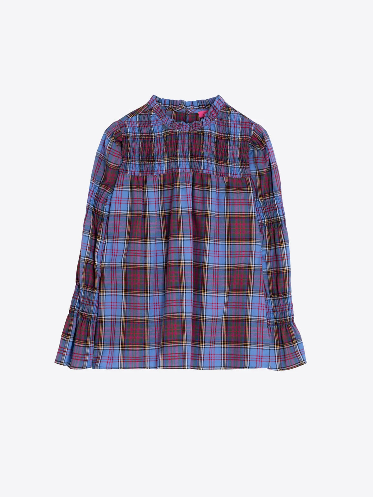 Blue Plaid Shirt