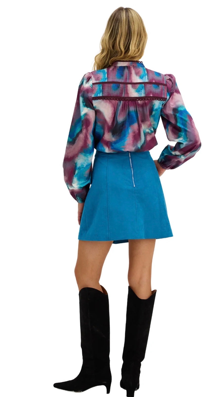 Marble Swirl Blouse