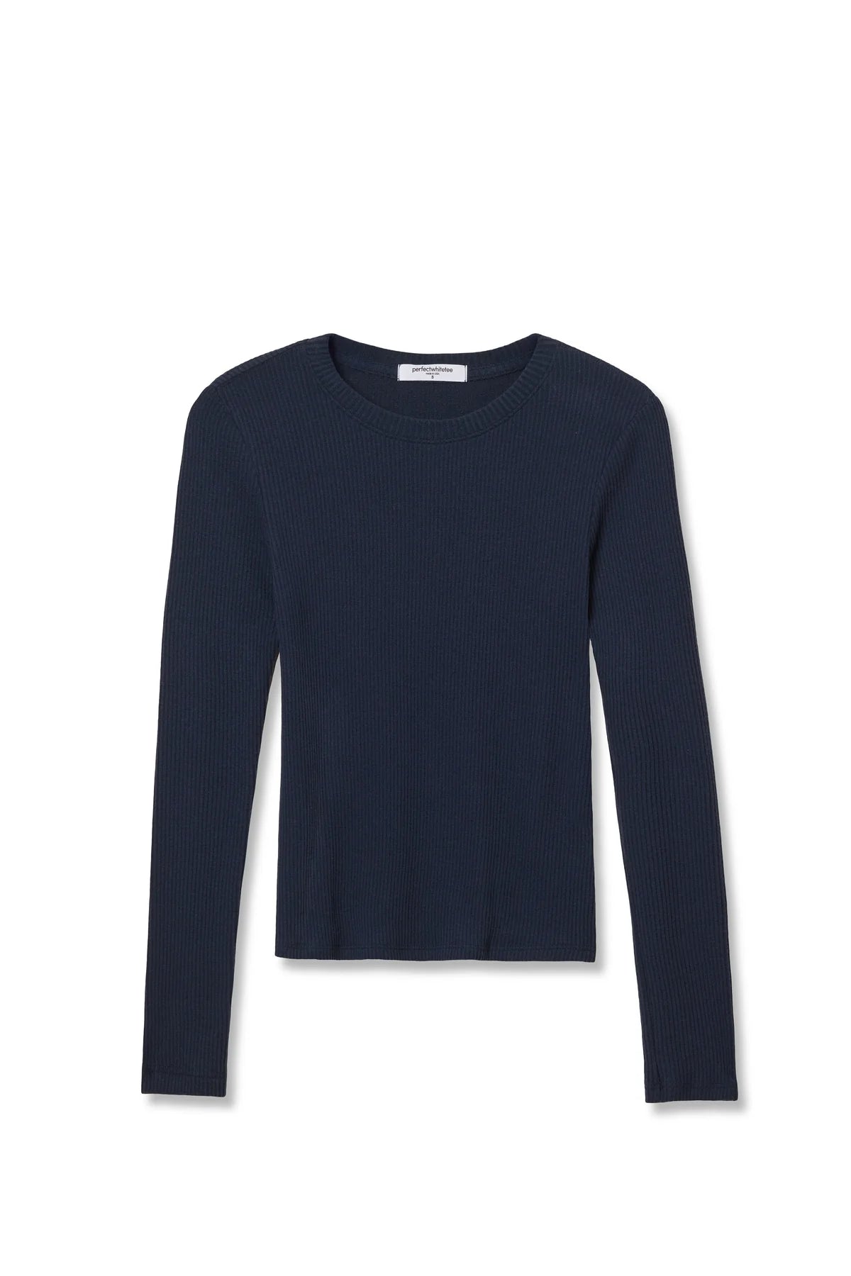 Jolie Sweater Rib Long Sleeve Crewneck