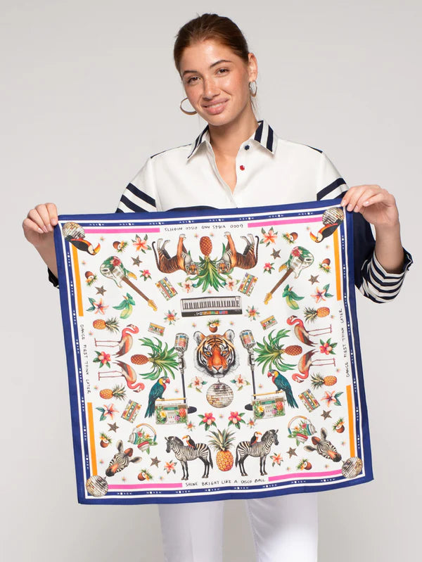 Jungle Disco Silk Scarf