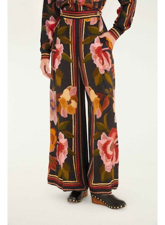 Chenille Flower Pants