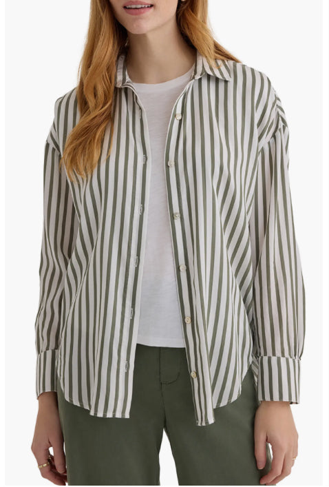 Oversized button down