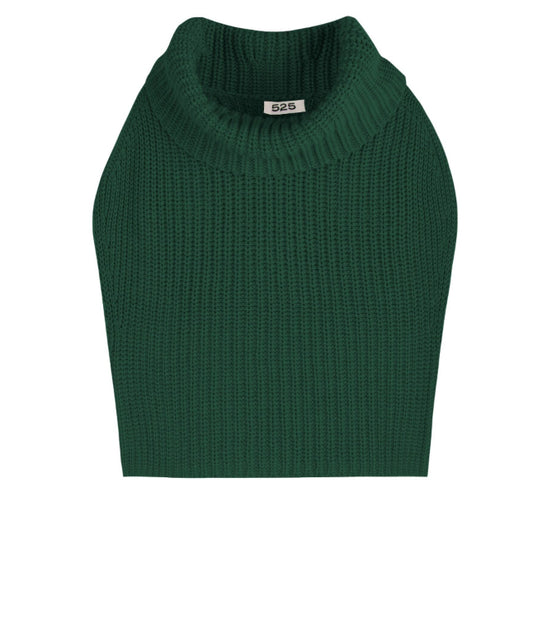 Cate Sleeveless Turtleneck Sweater