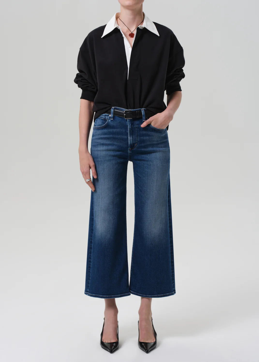 Lyra wide leg crop