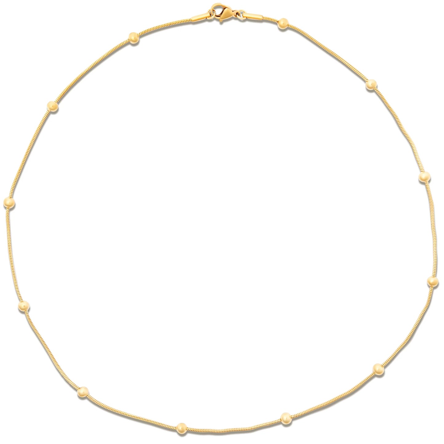 Rozlyn Beaded Ball necklace