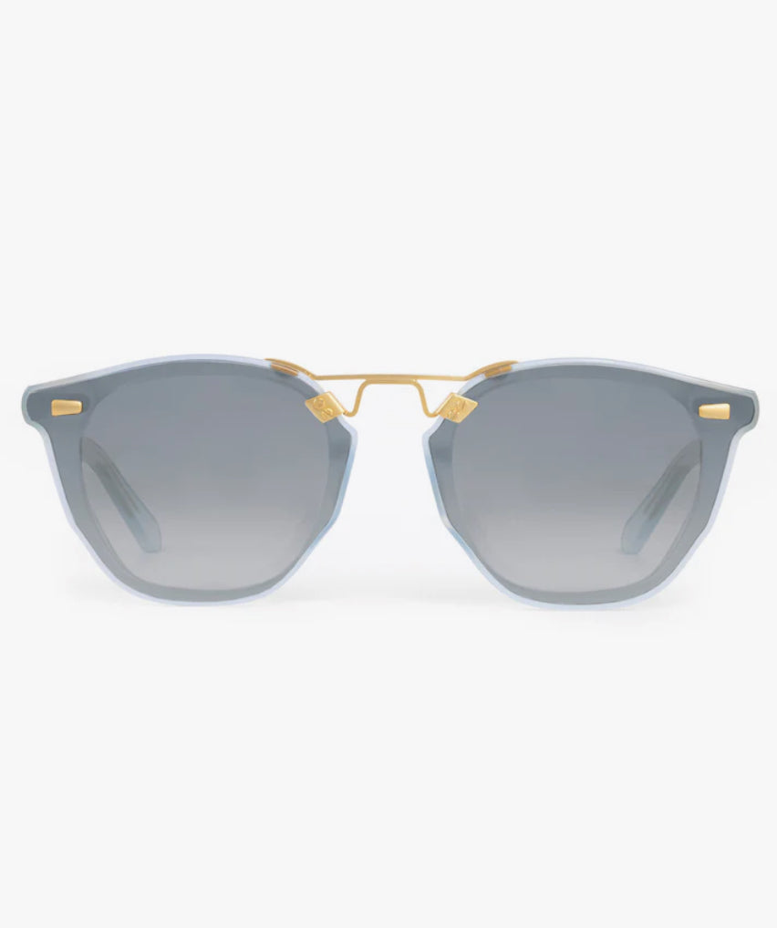 Beau Nylon Powder Blue 18K Mirrored