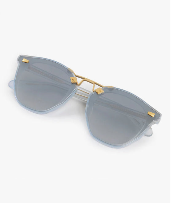 Beau Nylon Powder Blue 18K Mirrored