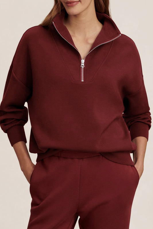 Harley half zip sweat