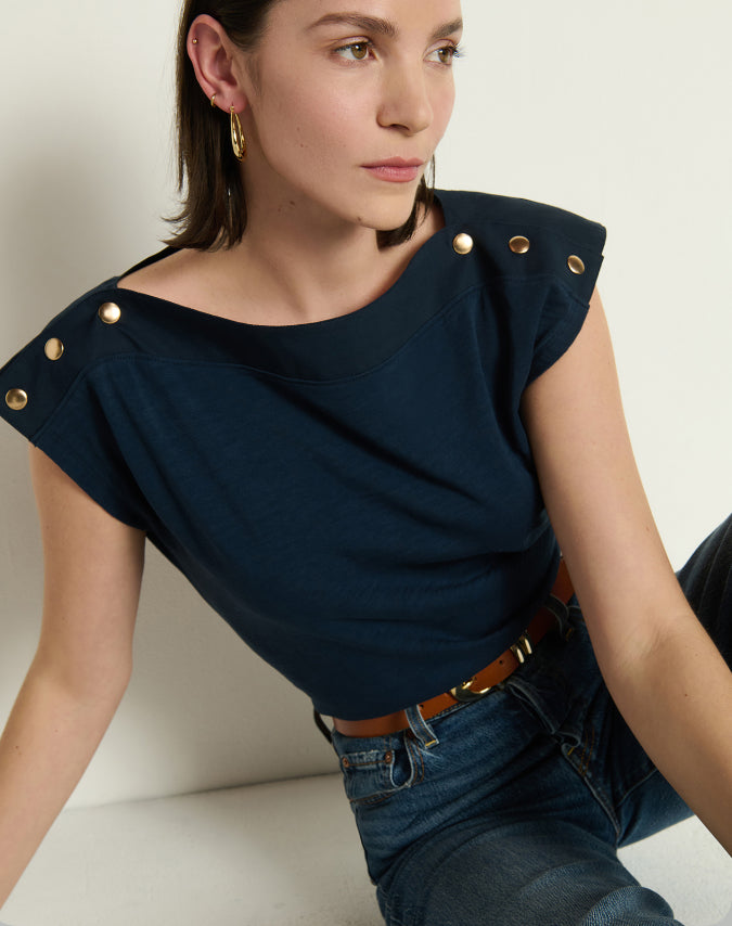 Brooks Boatneck Top