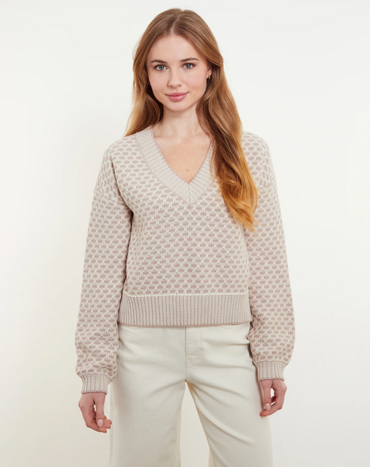 Brynn Stitch V-Neck