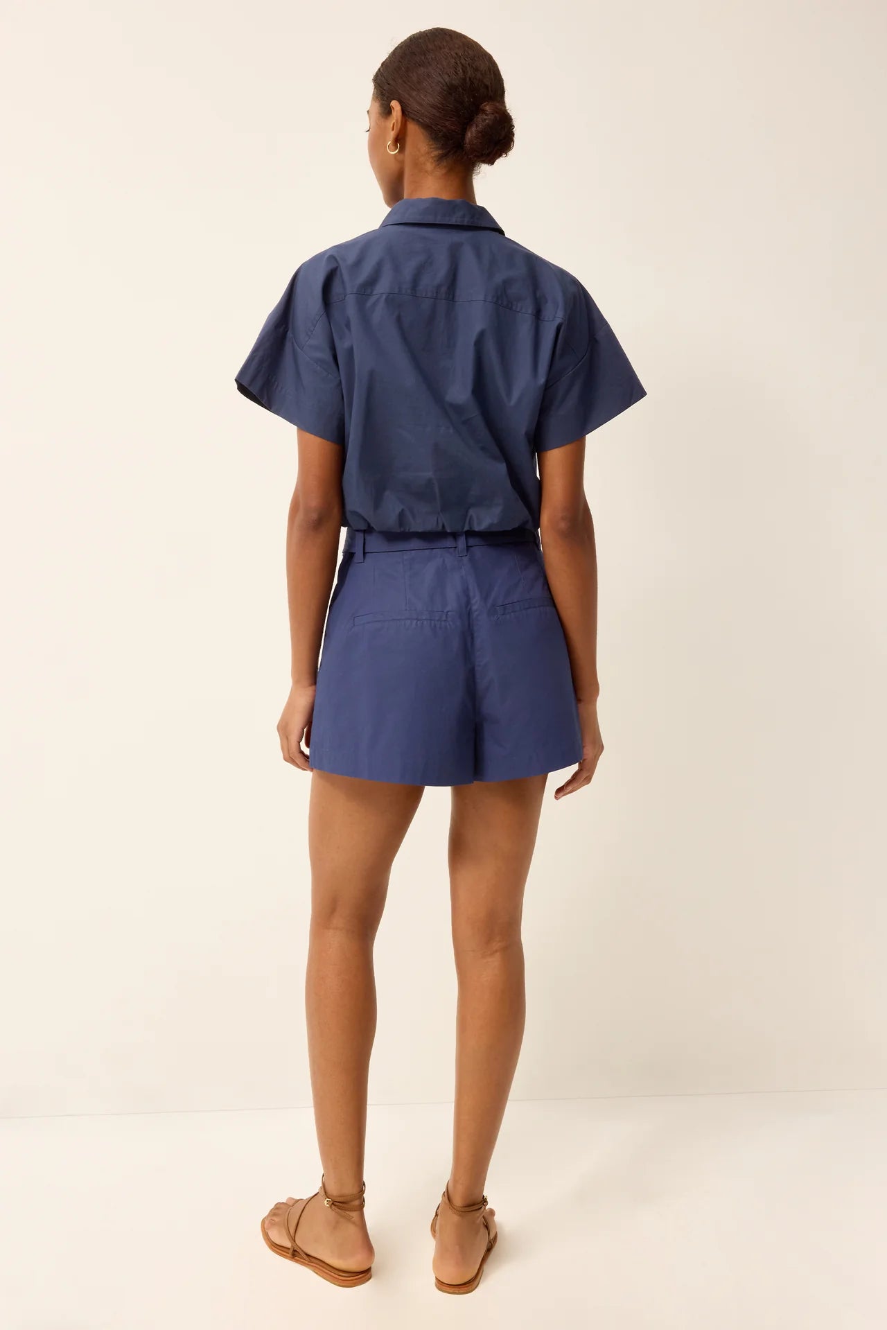 Navy Lander Short