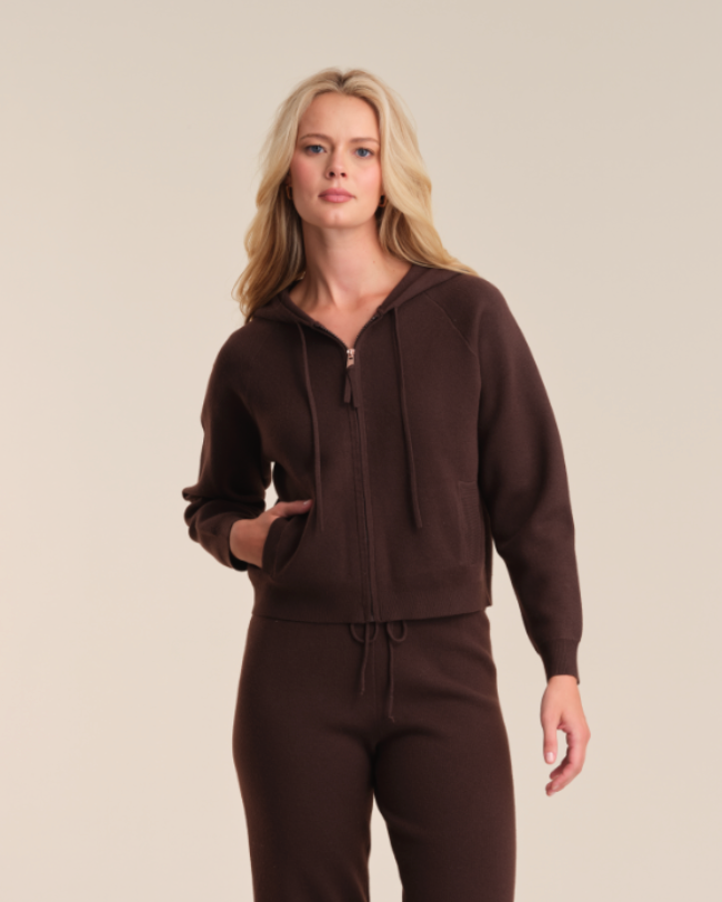 Mercy Zip Front Hoodie