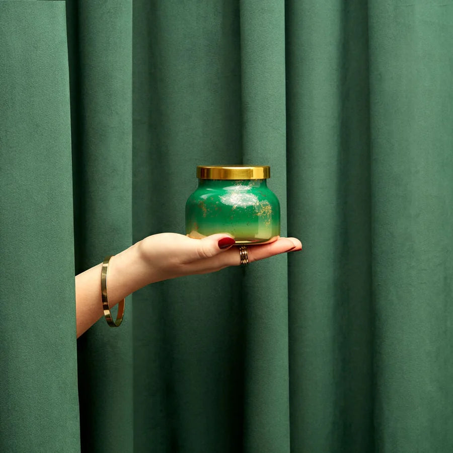 8oz Petite Glimmer Candle - Crystal Pine