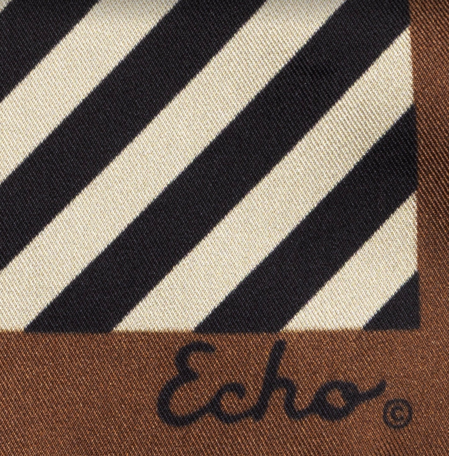Stripes Silk Bandana
