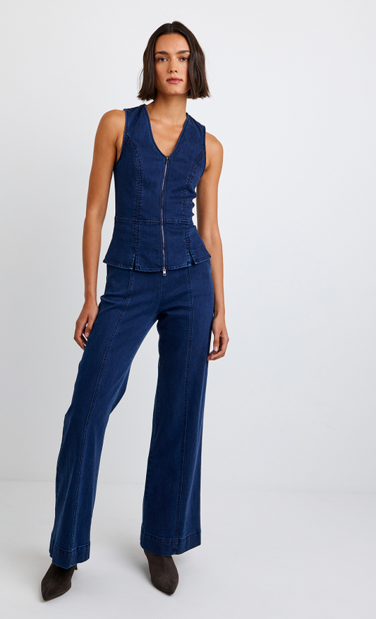 Side Zip Vintage Jean