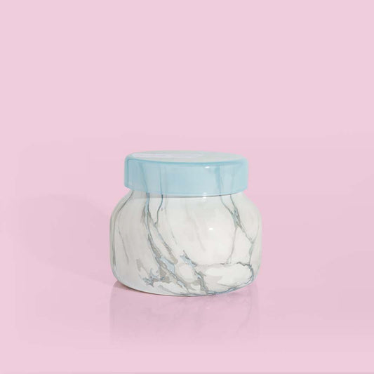 8oz Marble Jar Blue Jean