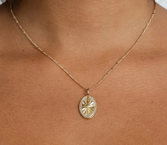 Marlowe Chain & Wanderlust Charm