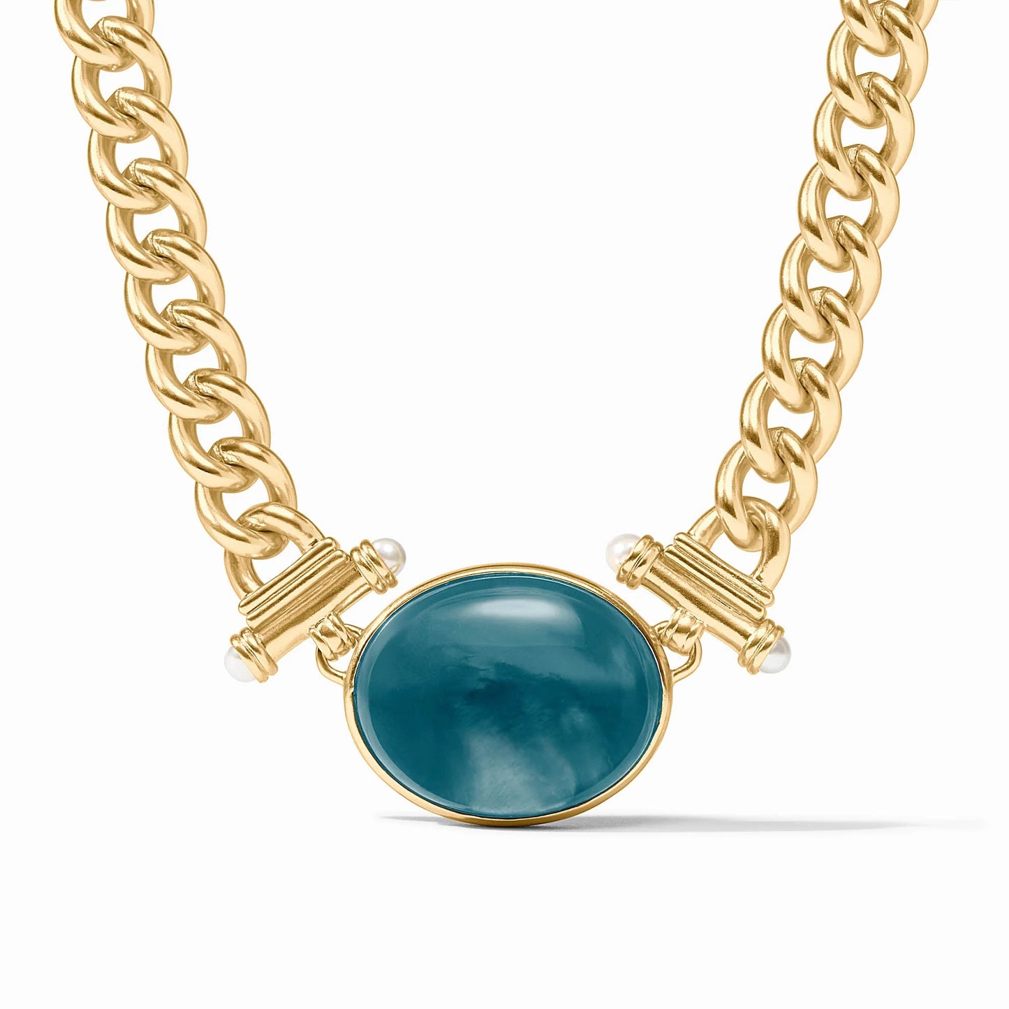 Dolce Statement Necklace - Montana Blue