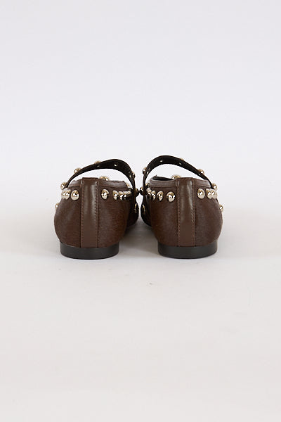 Pony Fur Flats