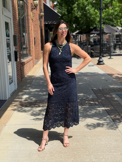 Londyn Crochet Dress